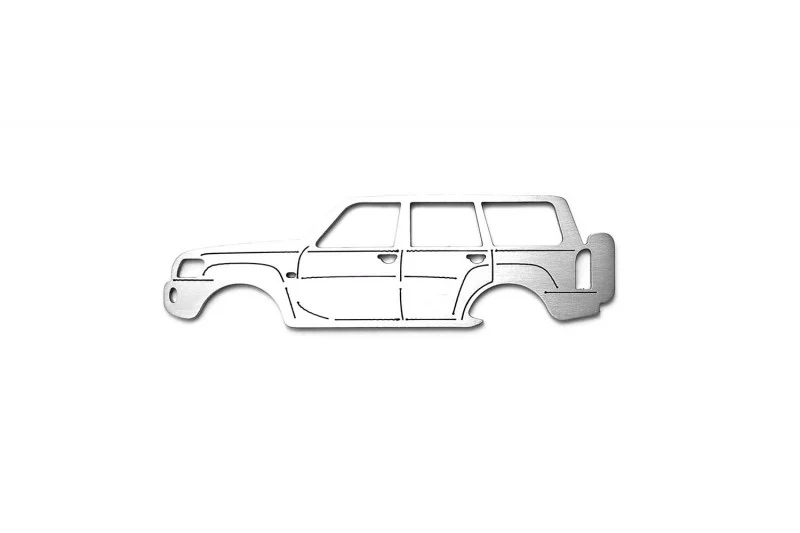 Keychain Bottle Opener for Nissan Patrol Y61 1997-2010 - Image 4