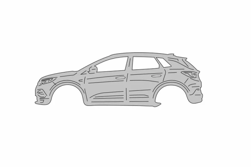 Keychain Bottle Opener for Opel Grandland X 2017+
