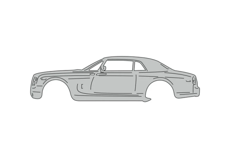 Keychain Bottle Opener for Rolls-Royce Phantom Coupé 2008-2017