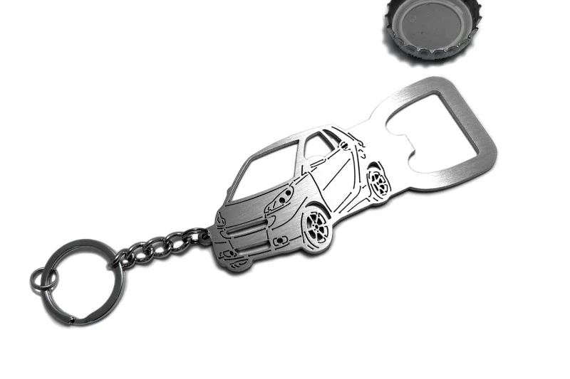 Keychain Bottle Opener for Smart Fortwo II 2007-2014 - Image 2