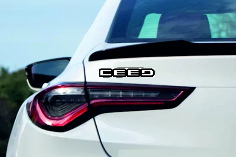 KIA Emblem & Badge Set - Grille and Tailgate Ceed logo - Image 3