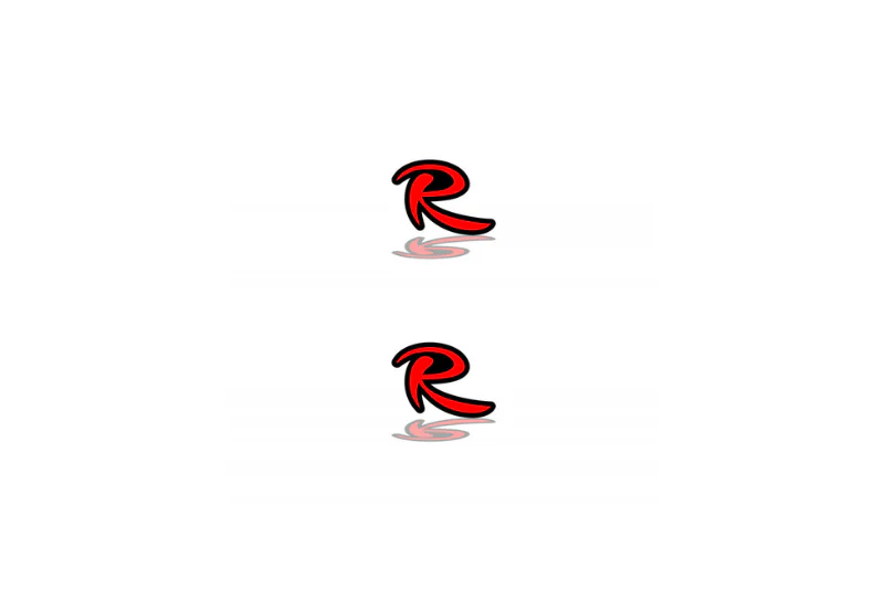 KIA Emblem & Badge Set - Grille and Tailgate R logo