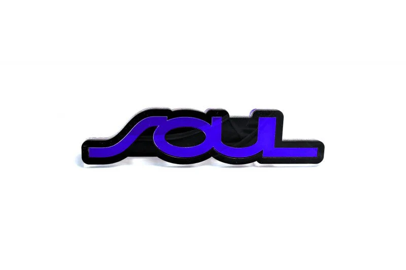 KIA Soul Radiator grille emblem with Soul logo - Image 8