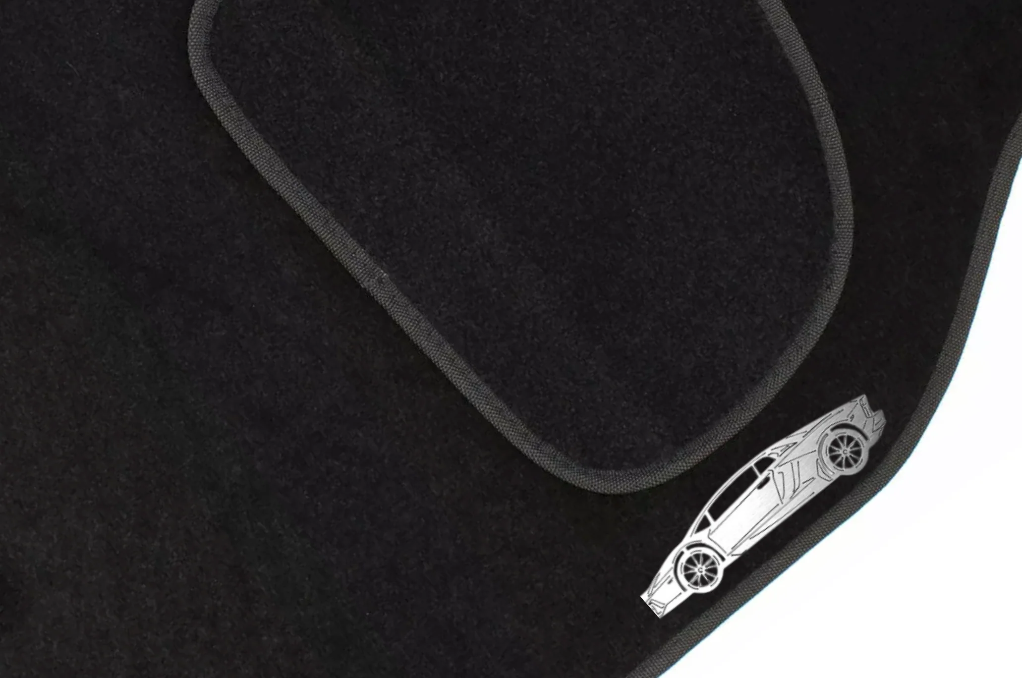 Lamborghini Aventador (2011+) Floor Mat Emblem Set – Stainless Steel Badges