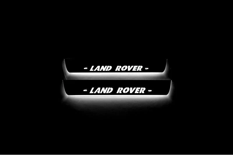 Land Rover Discovery III 2004-2009 LED Door Sill With Logo Land Rover - Image 10