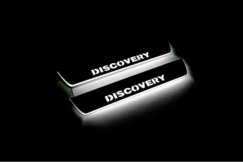 Land Rover Discovery III 2004-2009 LED Door Sills PRO With Logo Discovery - Image 9