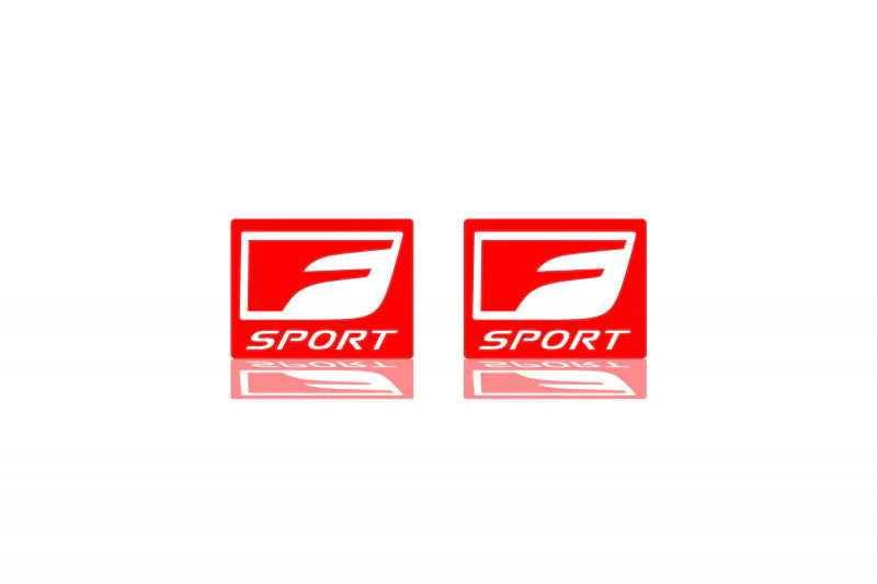 Lexus Emblem & Badges set with F Sport logo - Image 3