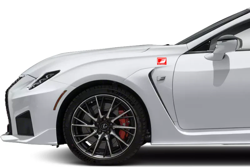 Lexus Emblem & Badges set with F Sport logo - Image 5