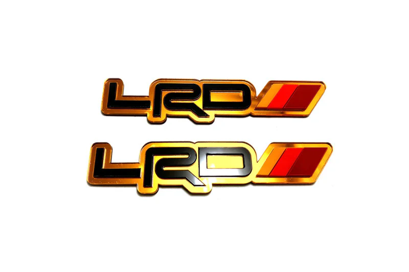 Lexus Emblem & Badges set with LRD logo (Type 1) - Image 2
