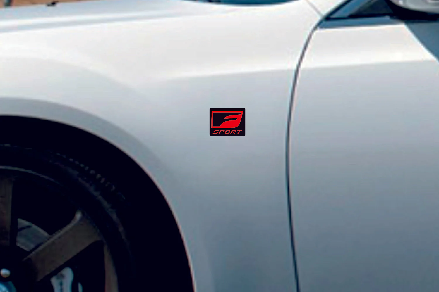 Lexus emblem for fenders with F Sport logo - Image 2