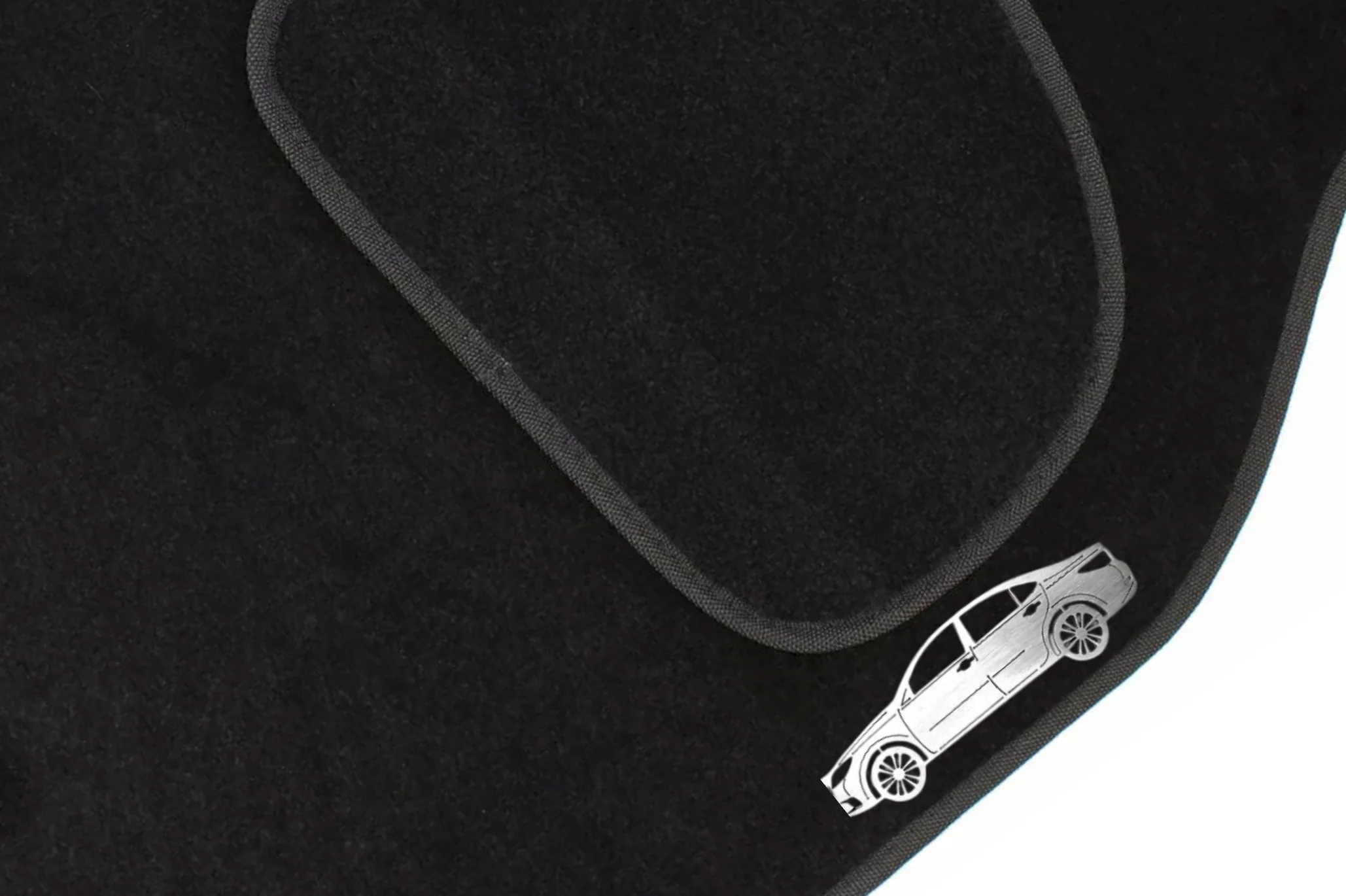 Lexus ES VI (2012-2018) Floor Mat Emblem Set – Stainless Steel Badges