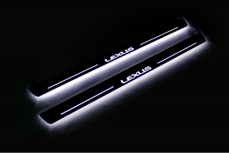 Lexus ES VII 2018+ Car Light Sill With Logo Lexus
