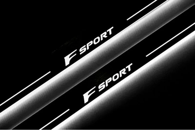 Lexus ES VII 2018+ Door Sill Protectors With Logo F Sport - Image 5