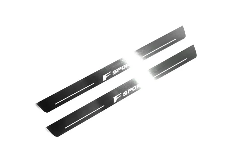 Lexus ES VII 2018+ Door Sill Protectors With Logo F Sport - Image 6
