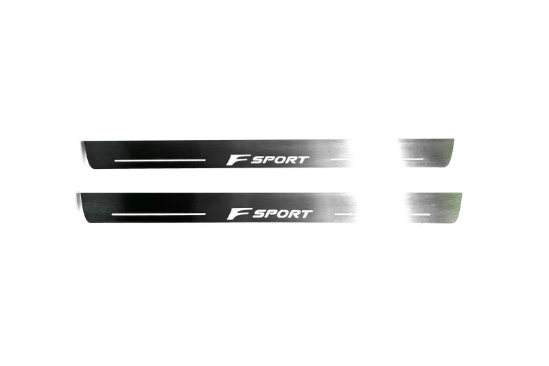 Lexus ES VII 2018+ Door Sill Protectors With Logo F Sport - Image 7