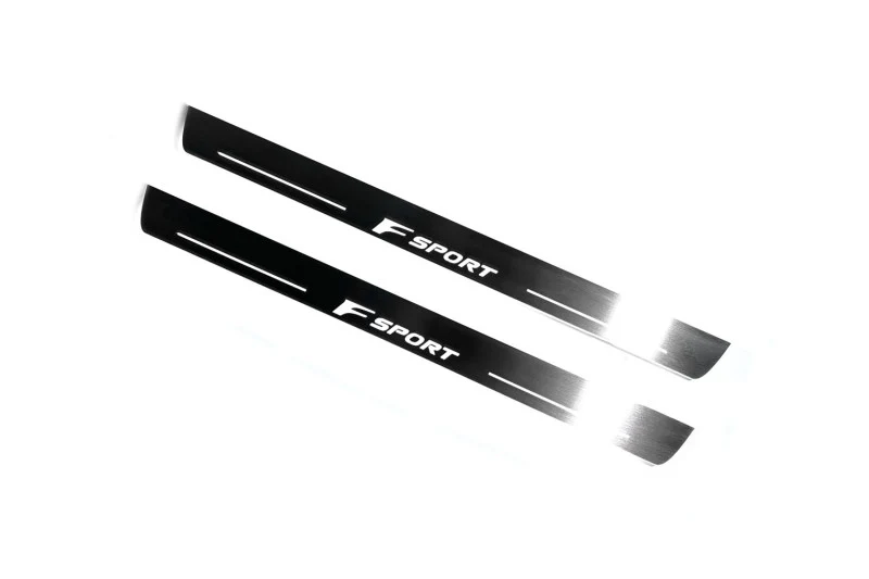 Lexus ES VII 2018+ Door Sill Protectors With Logo F Sport - Image 8