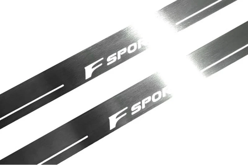 Lexus ES VII 2018+ Door Sill Protectors With Logo F Sport - Image 9