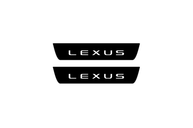 Lexus GX III 2024+ Led Door Sill Pro With Logo Lexus (Premium Painting) - Image 2
