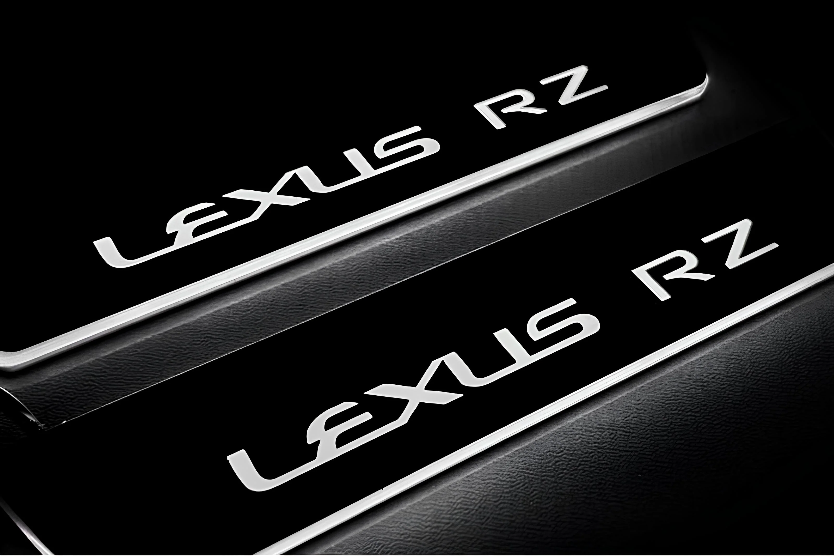 Lexus RZ 2022+ LED Door Sills PRO With Logo Lexus RZ - Image 16