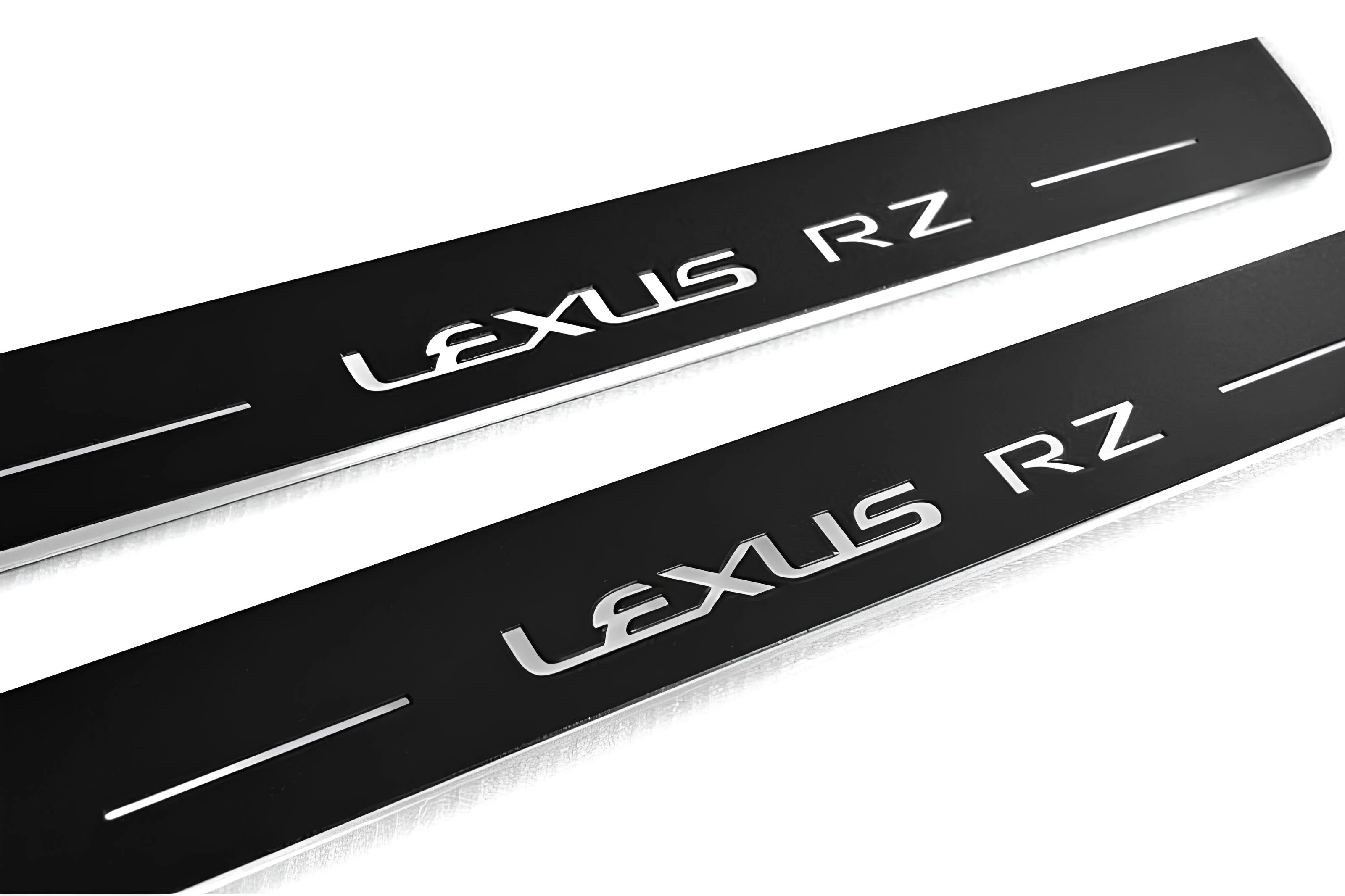 Lexus RZ 2022+ LED Door Sills PRO With Logo Lexus RZ - Image 4