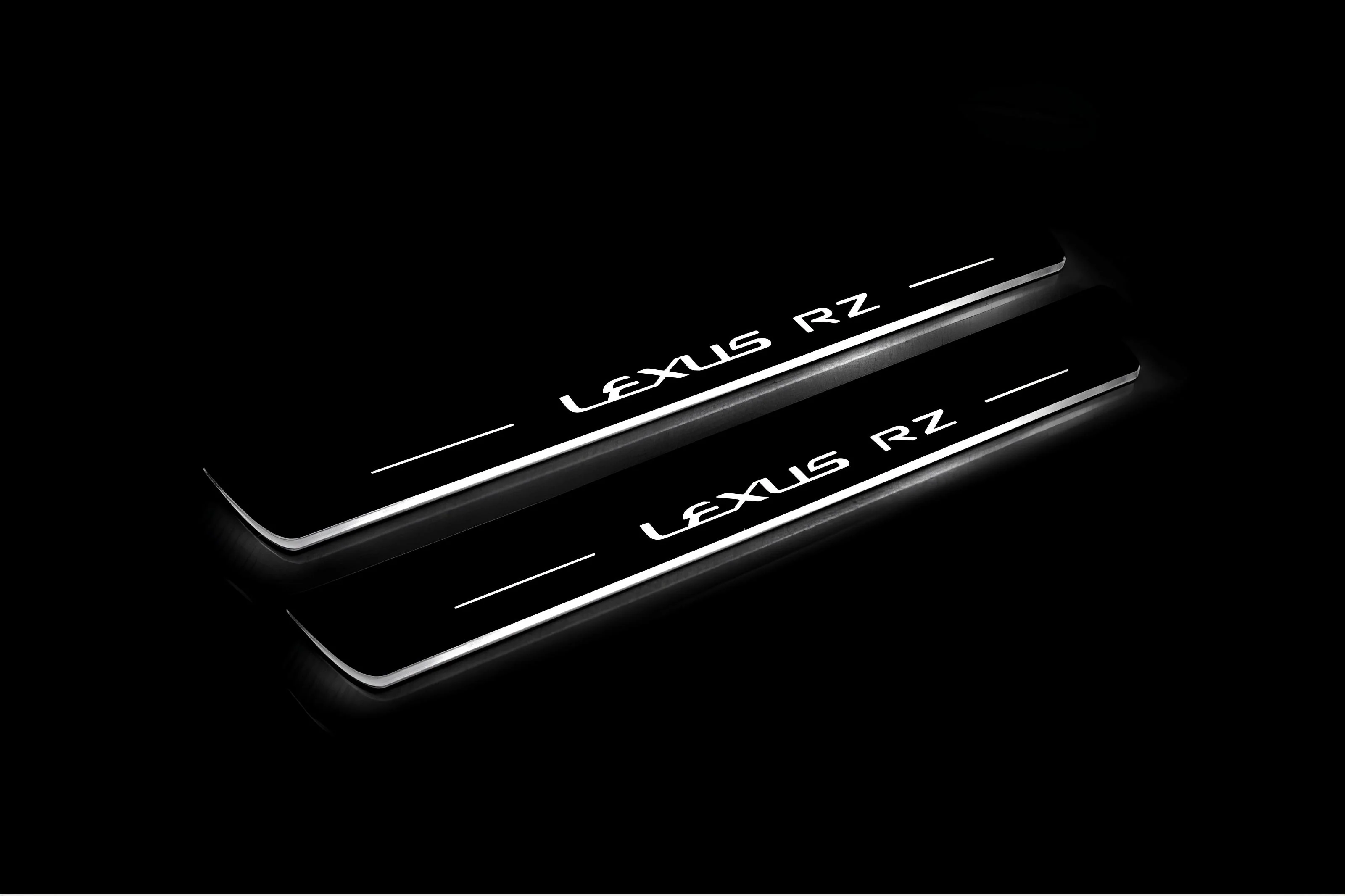 Lexus RZ 2022+ LED Door Sills PRO With Logo Lexus RZ - Image 9