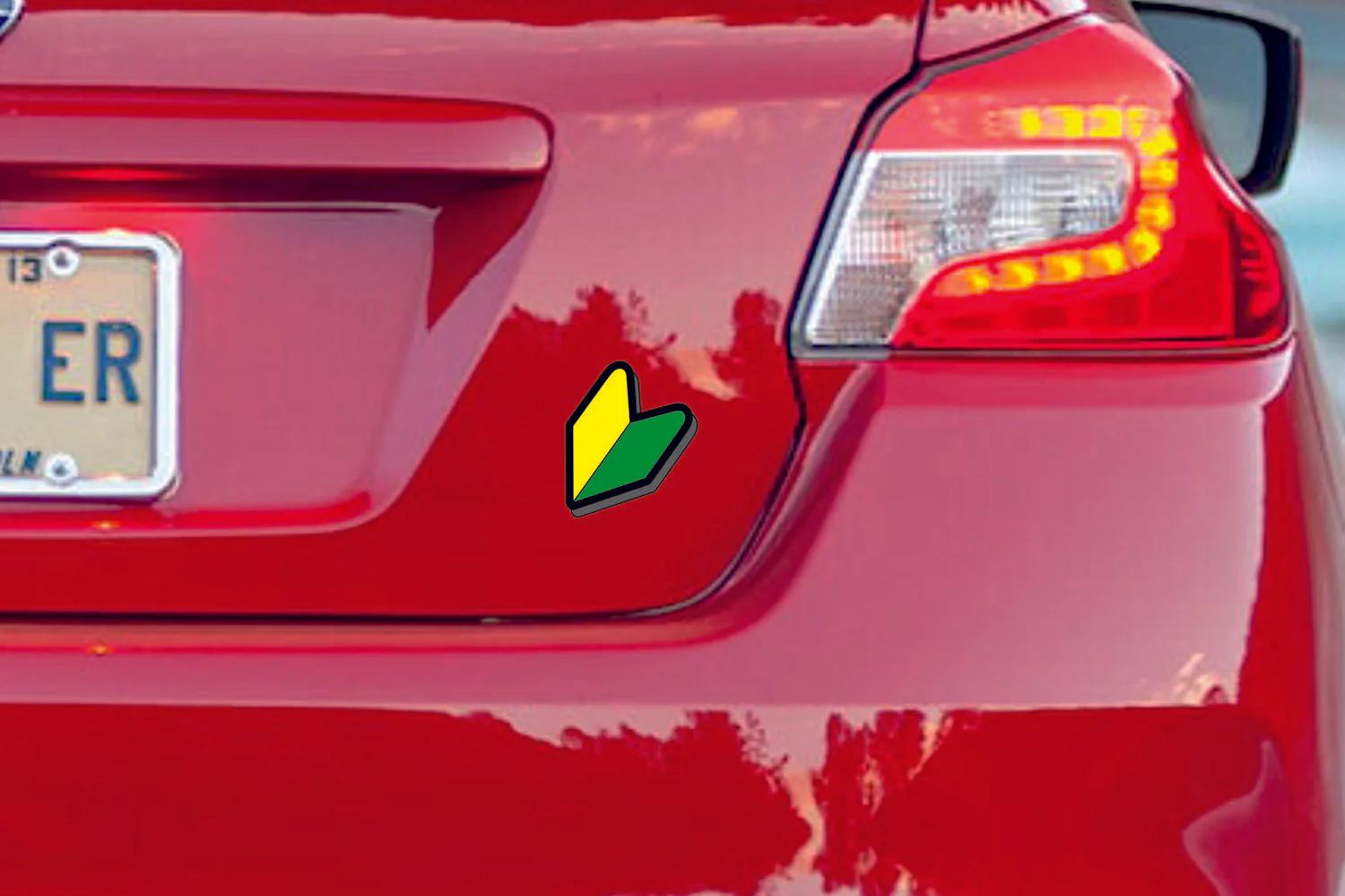 Lexus tailgate trunk rear emblem with JDM logo - Image 5