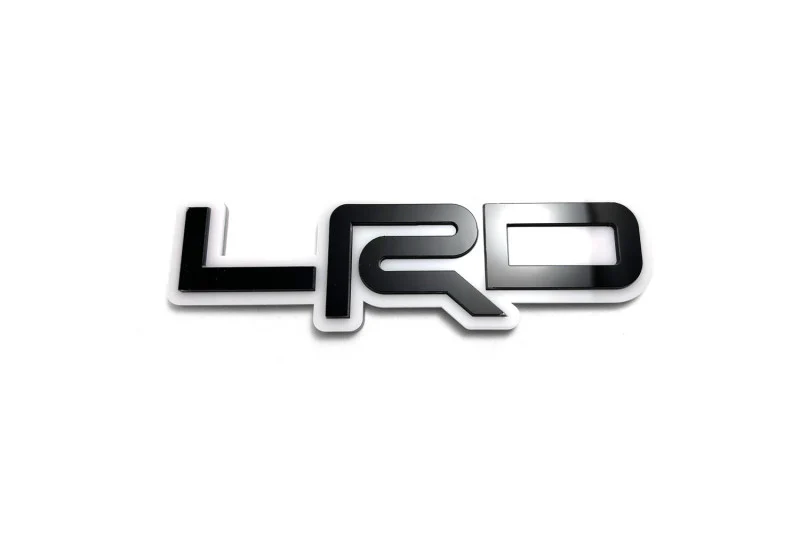 Lexus tailgate trunk rear emblem with LRD logo (type 2) - Image 3