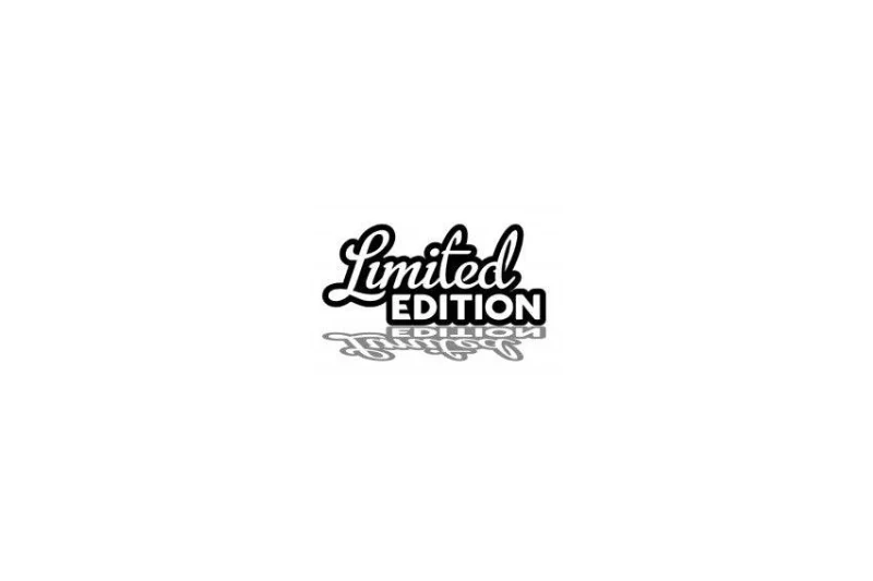 Limited Edition tailgate trunk rear emblem with Limited Edition logo (type 2)