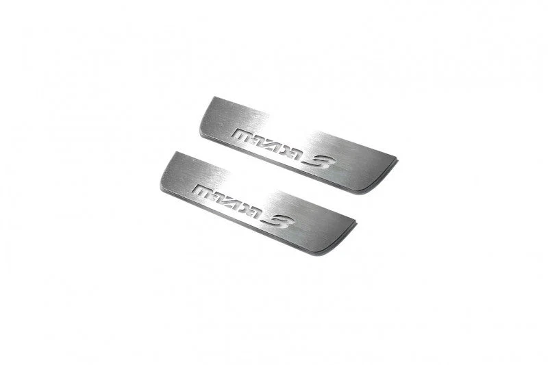 Mazda 3 II 2009-2013 LED Door Sills PRO With Logo Mazda 3 - Image 15