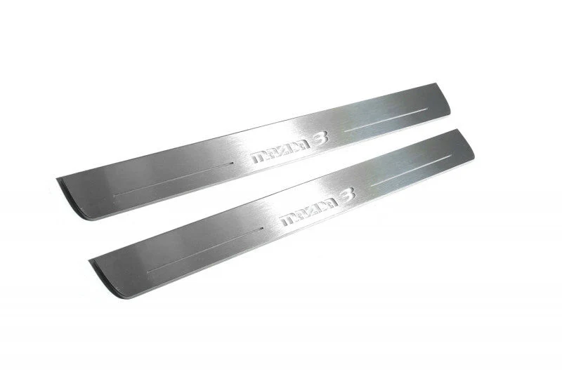 Mazda 3 II 2009-2013 LED Door Sills PRO With Logo Mazda 3 - Image 5