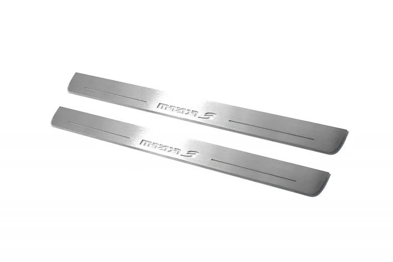 Mazda 3 II 2009-2013 LED Door Sills PRO With Logo Mazda 3 - Image 7
