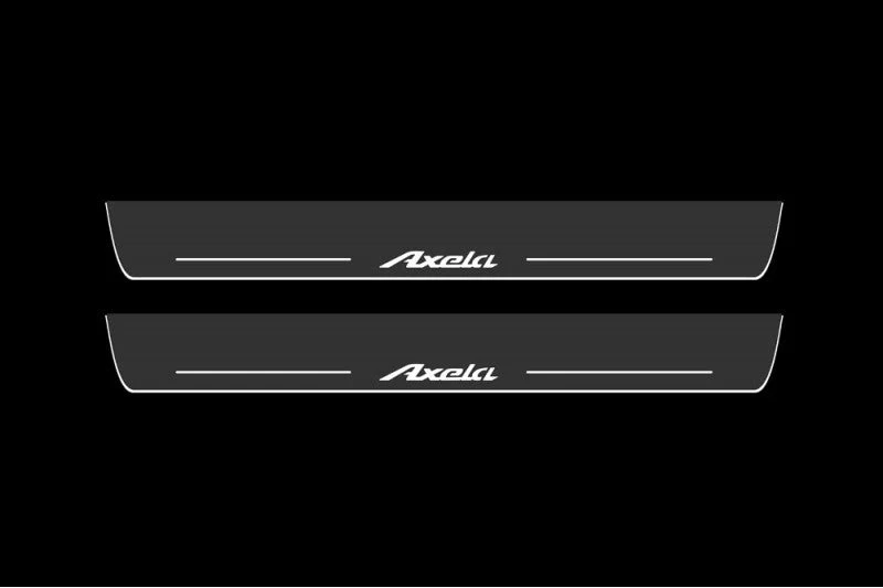 Mazda 3 III 2013-2019 LED Door Sill With Logo Axela