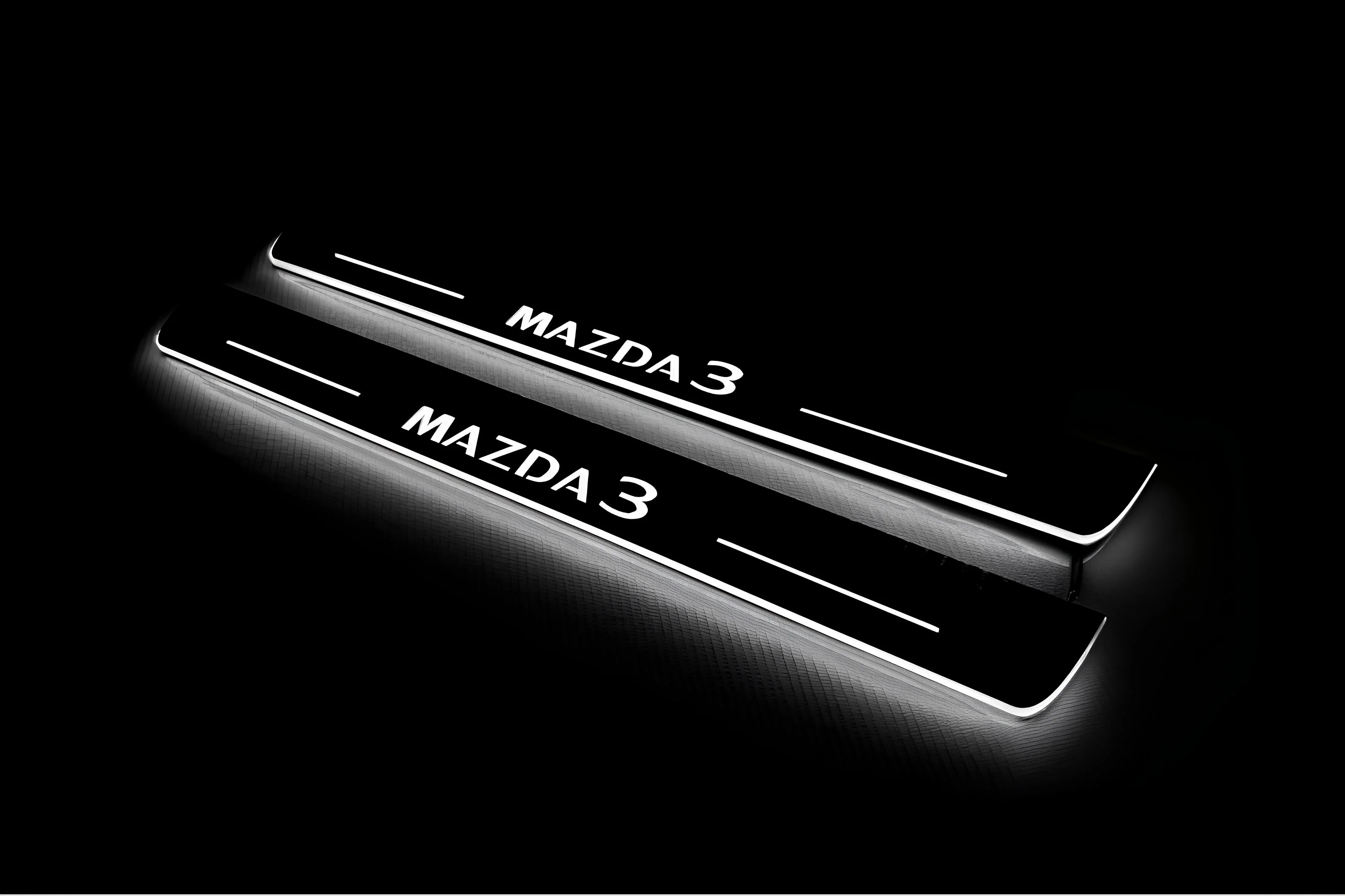 Mazda 3 IV 2019+ Car Door Sill With Logo Mazda 3 - Image 4