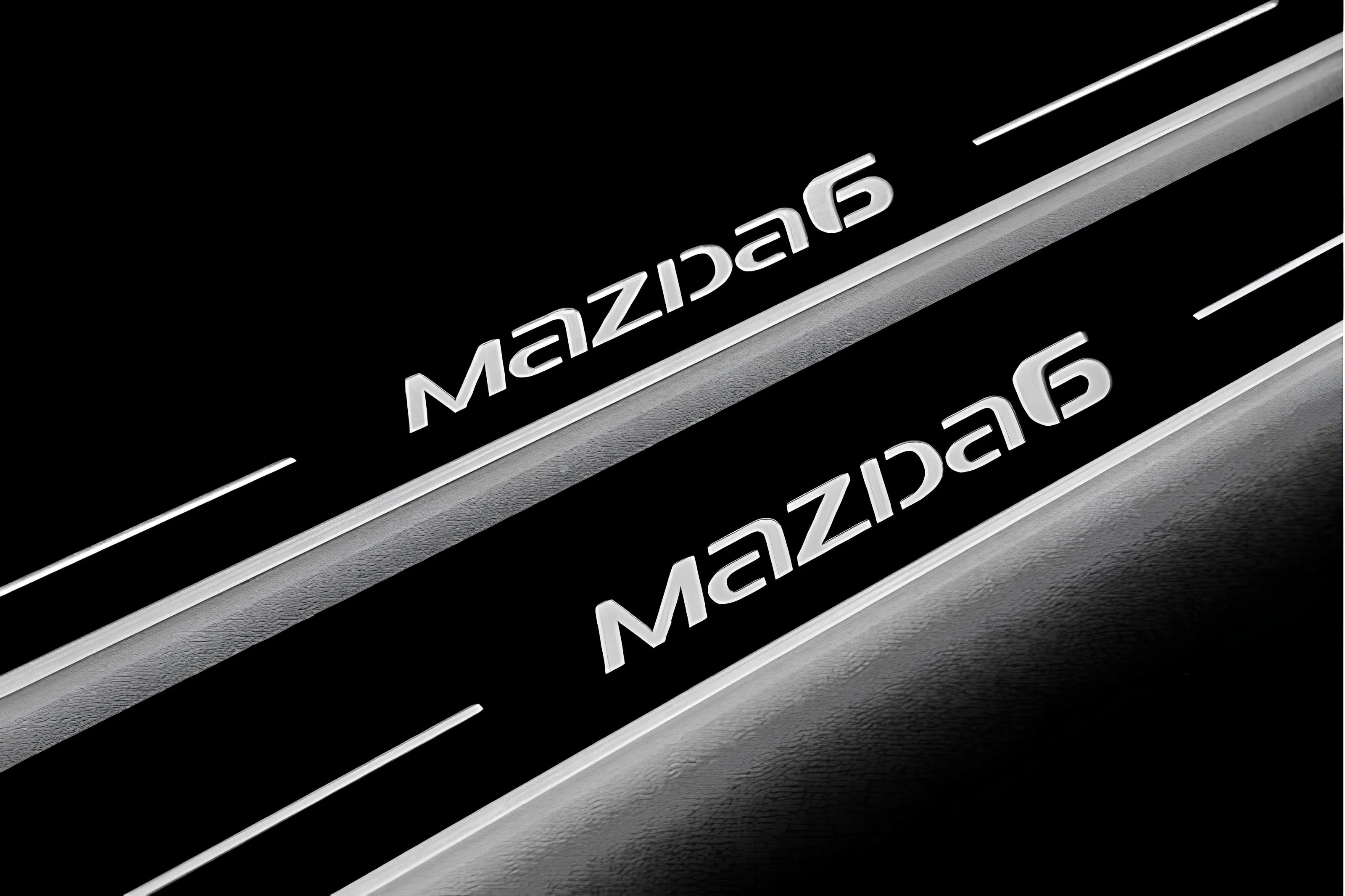Mazda 6 III 2012+ Car Light Sill With Logo Mazda 6 - Image 13