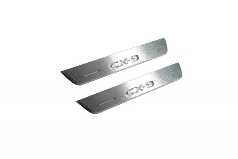 Mazda CX-9 II 2016+ LED Car Door Sill With Logo CX-9 - Image 13