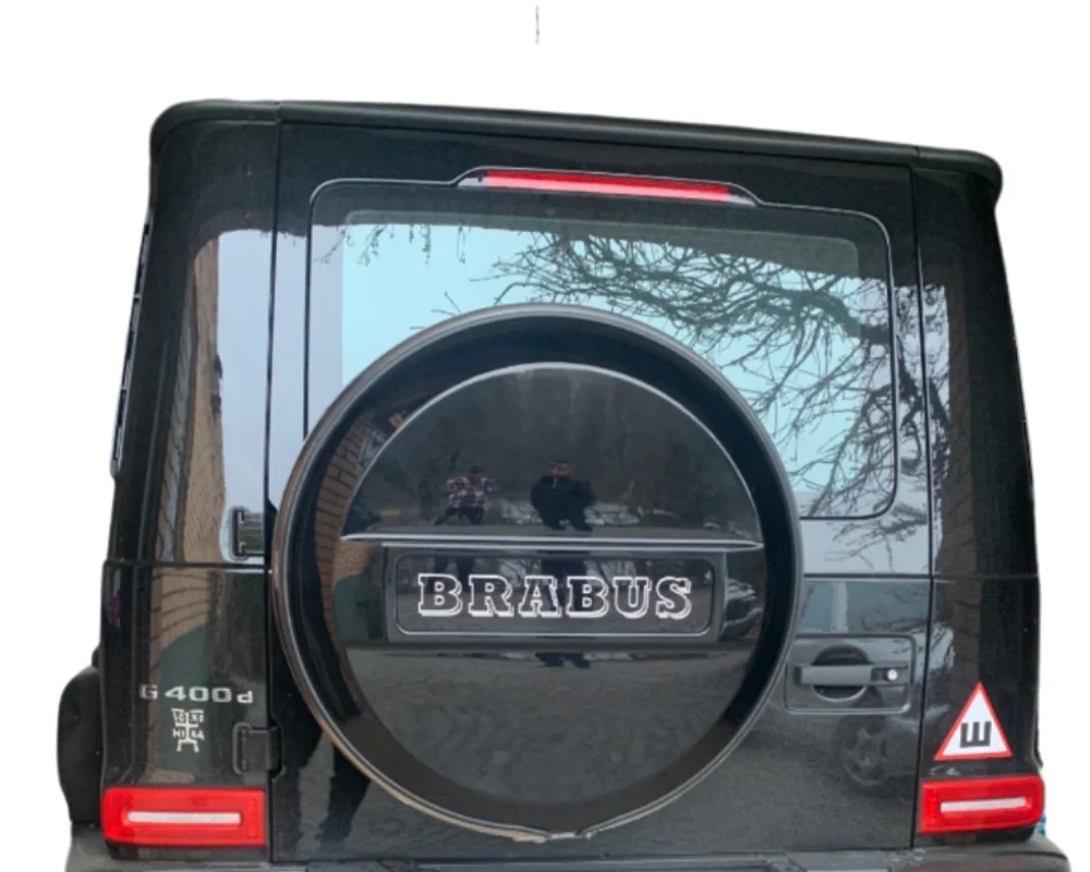 Mercedes-Benz G-Class W464 Spare Tire Cover with BRABUS logo (type 2) - Image 6