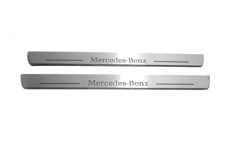 Mercedes CLA-Class II W118 2019+ Door Sill Led Plate With Mercedes-Benz Logo - Image 6