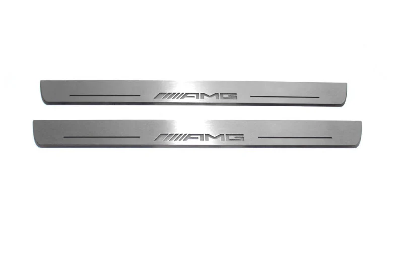 Mercedes CLS-Class II (C218) 2010-2018 Auto Door Sill Plates With Logo AMG - Image 6