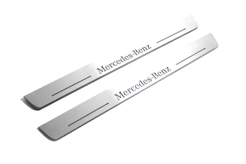Mercedes CLS-Class II (C218) 2010-2018 Auto Door Sill Plates With Logo Mercedes-Benz - Image 6