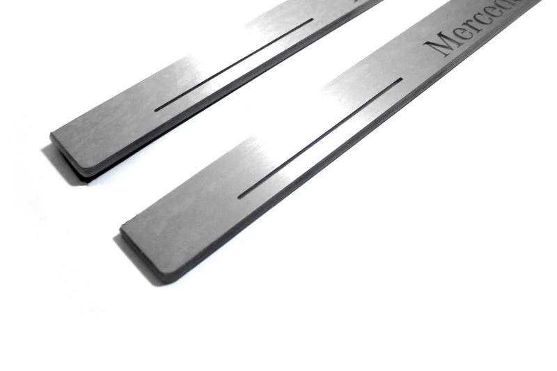 Mercedes E W124 1985-1996 LED Door Sills PRO With Logo Mercedes-Benz - Image 9