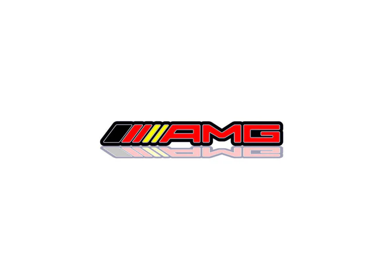 Mercedes G-Class Emblem & Badge Set - Grille and Tailgate AMG logo (Type 2) - Image 2