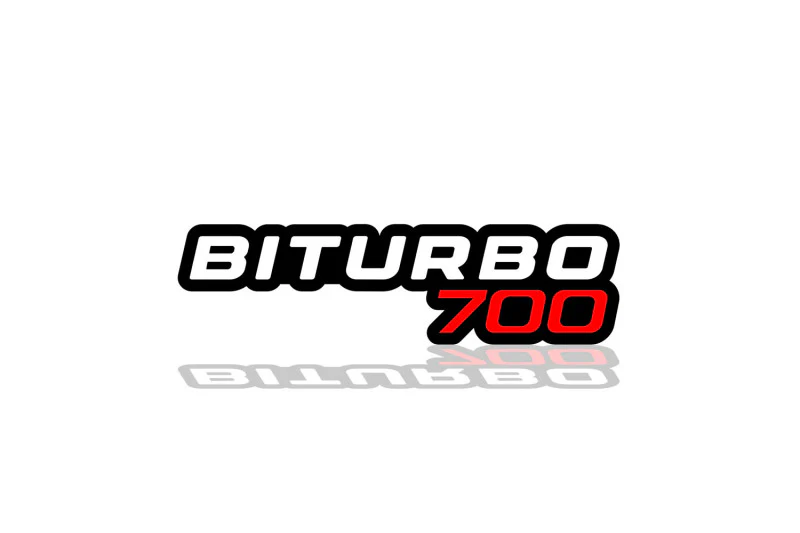 Mercedes G-Class Emblem & Badges set with BiTurbo G700 logo - Image 3