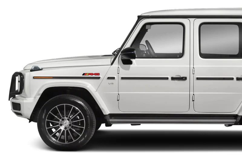Mercedes G-Class emblem for fenders with AMG logo (Type 2) - Image 2