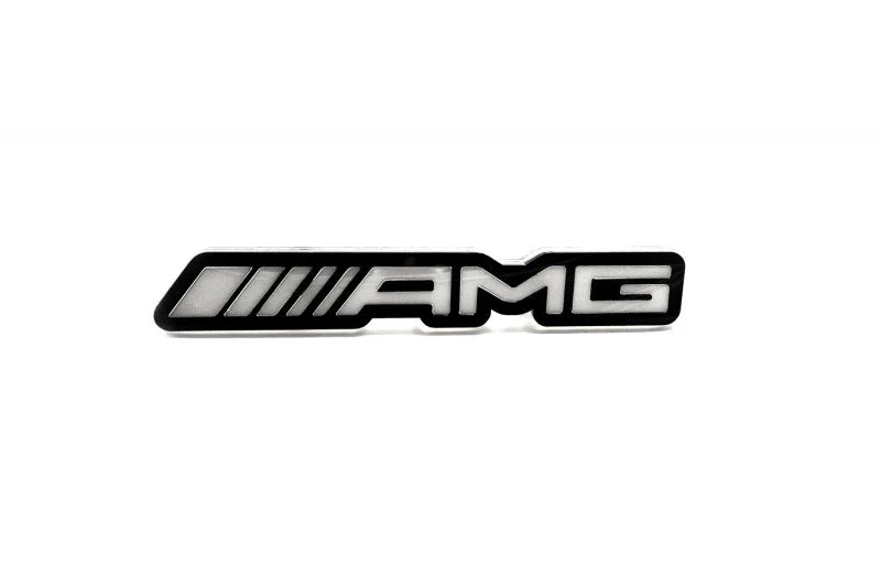 Mercedes G-Class Radiator grille emblem with AMG logo - Image 3