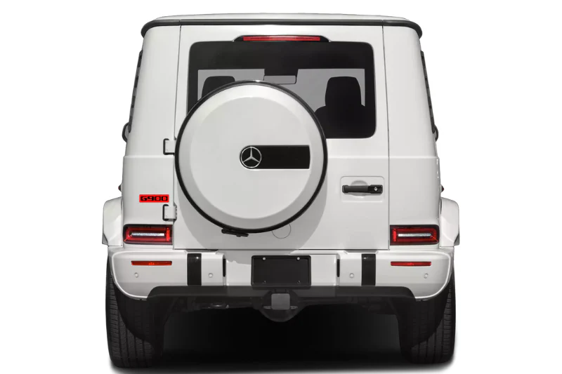 Mercedes G-Class tailgate trunk rear emblem with G900 logo (type 2) - Image 2