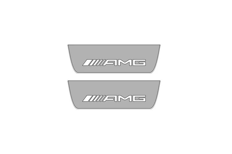 Mercedes G-Class W465 2024+ LED Door Sills PRO With AMG Logo - Image 2