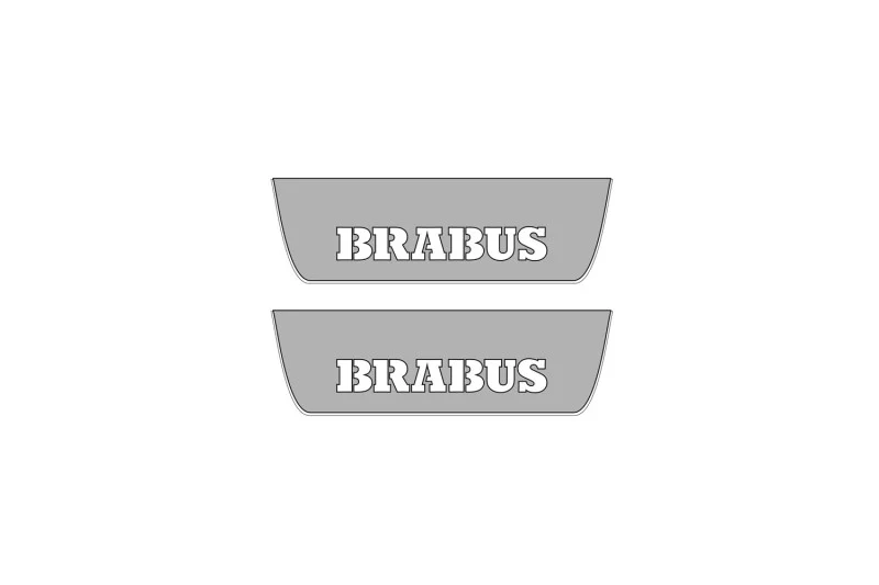 Mercedes G-Class W465 2024+ LED Door Sills PRO With Brabus Logo - Image 2