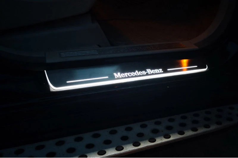 Mercedes GL X164 2006-2012 Door Sill Lights With Logo Mercedes-Benz - Image 15