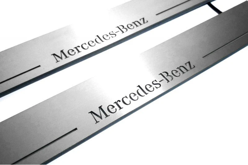Mercedes GL X164 2006-2012 Door Sill Lights With Logo Mercedes-Benz - Image 8