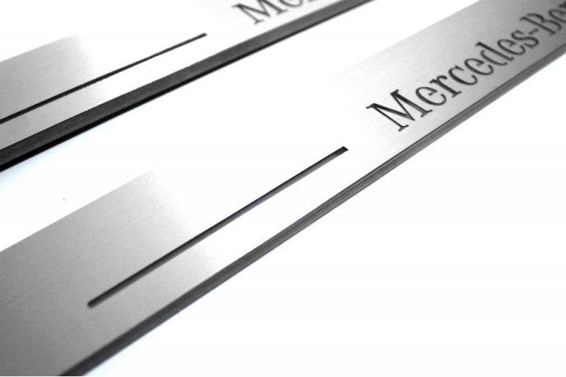 Mercedes GL X166 2012-2015 Door Sill Led Plate With Logo Mercedes-Benz - Image 9